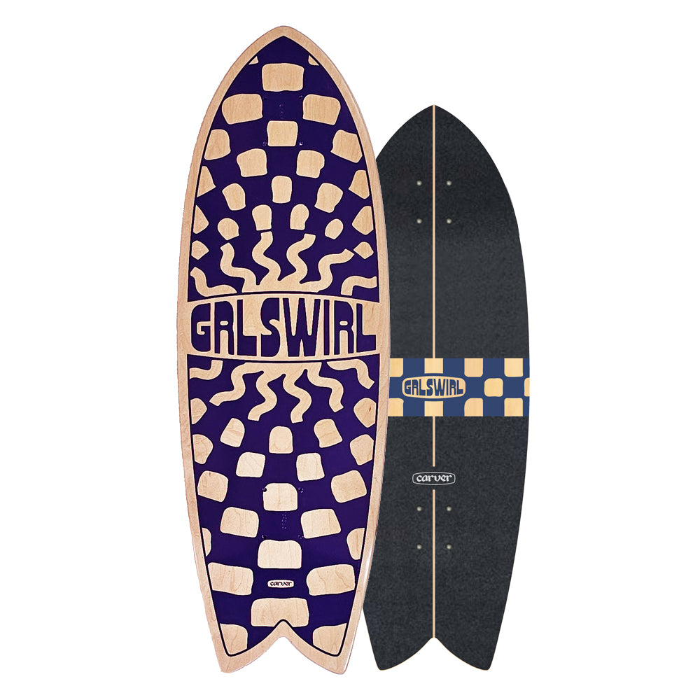 29.25" GirlSwirl Swirlcheck - Deck Only