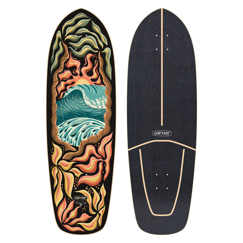 32" Psychedelic Sunset - Deck Only